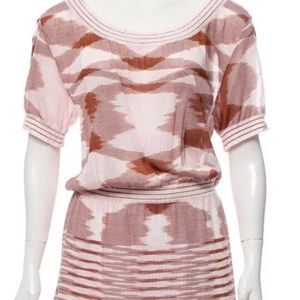 Missoni Short Sleeve Knit Tunic Size M, US 8, IT 44 New, never worn